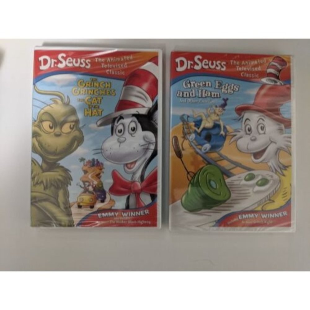 Sealed Dr. Suess DVD's